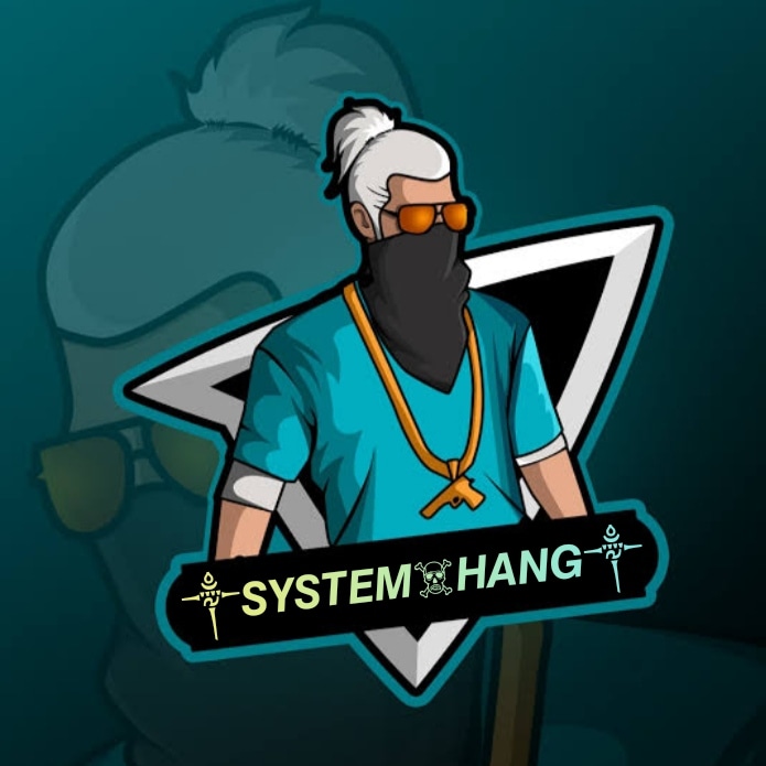 ༒︎𝙎𝙔𝙎𝙏𝙀𝙈☠︎︎𝙃𝘼𝙉𝙂༒︎ logo